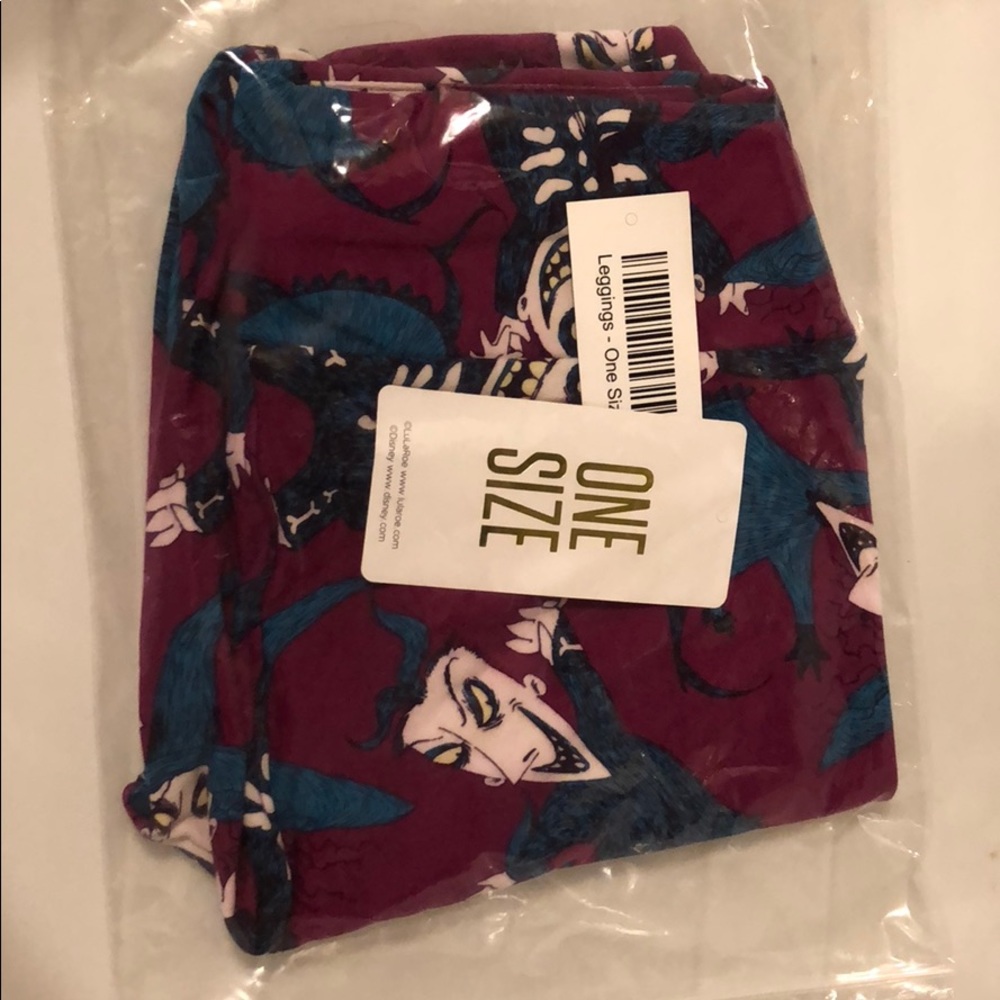 NWT LuLaRoe Disney Collection NBC OS Leggings